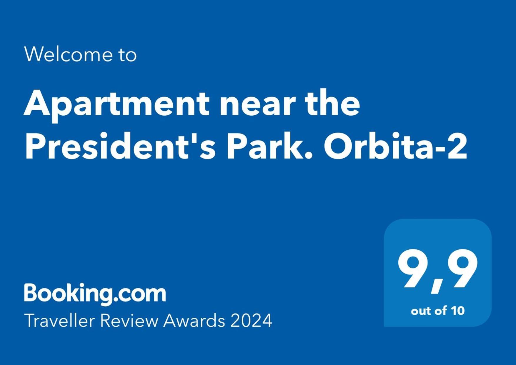 Apartment Near The President'S Park. Orbita-2 Almaty Exterior photo