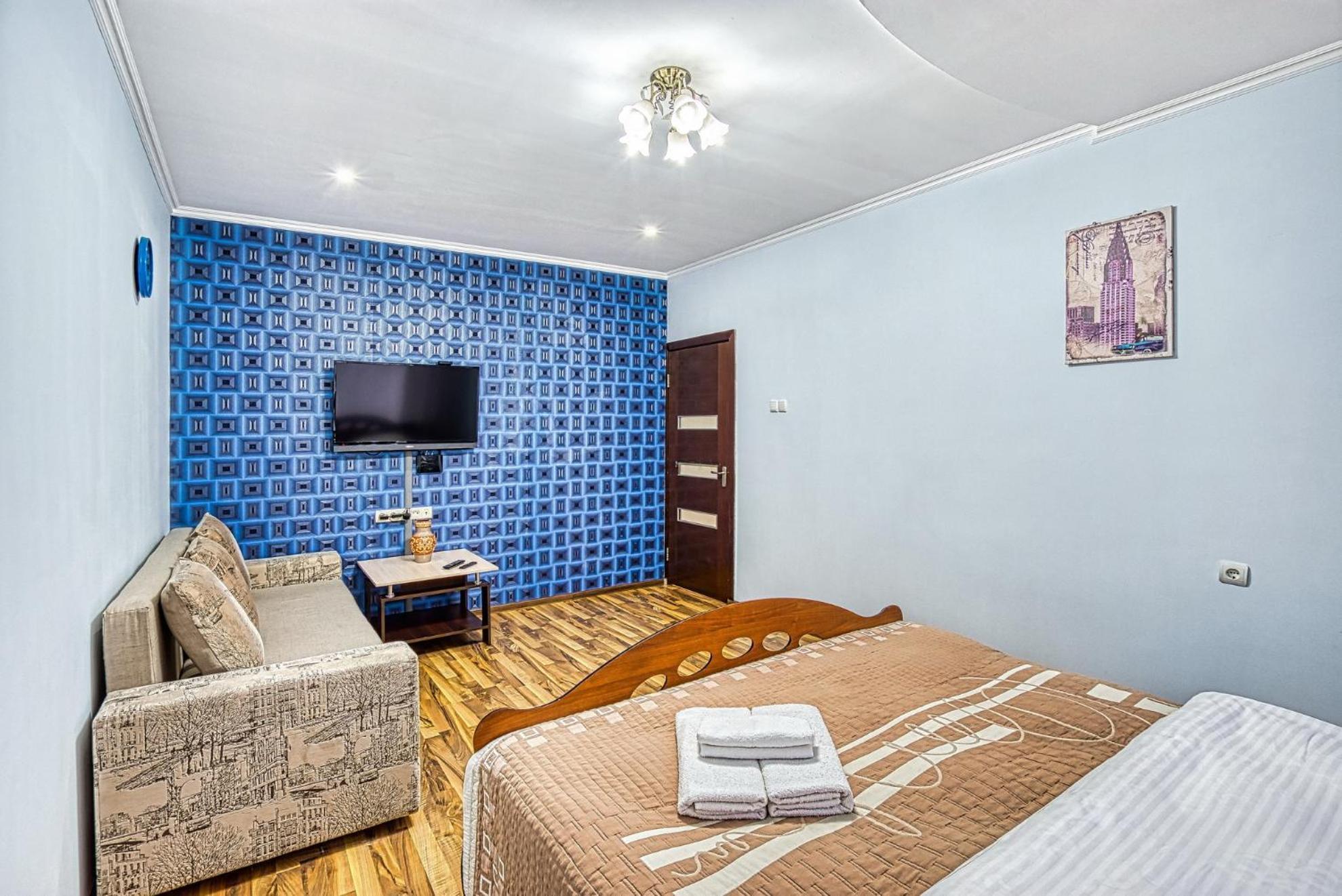 Apartment Near The President'S Park. Orbita-2 Almaty Exterior photo